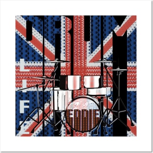 Drum kit - Eddie Posters and Art